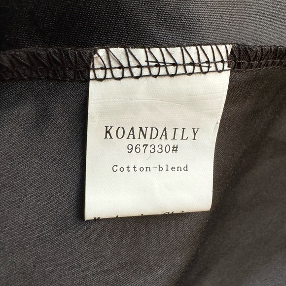 KOANDAILY Faux Suede Floral Embroidered Dress size M - Picture 7 of 9